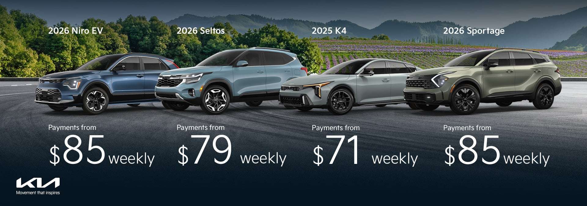 Go Kia South - April Offers