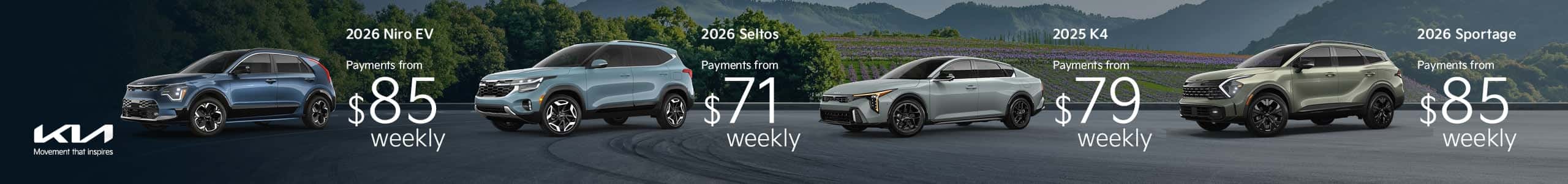 Go Kia South - April Offers