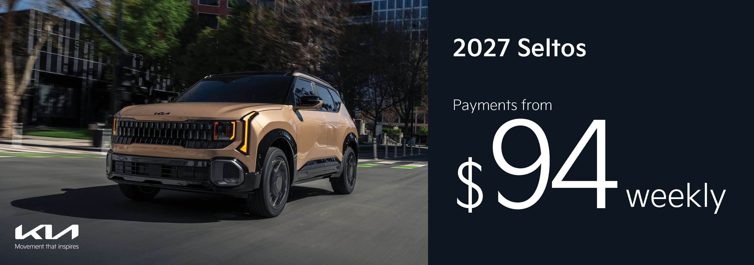 Go Kia South - 2027 Seltos from $94 weekly