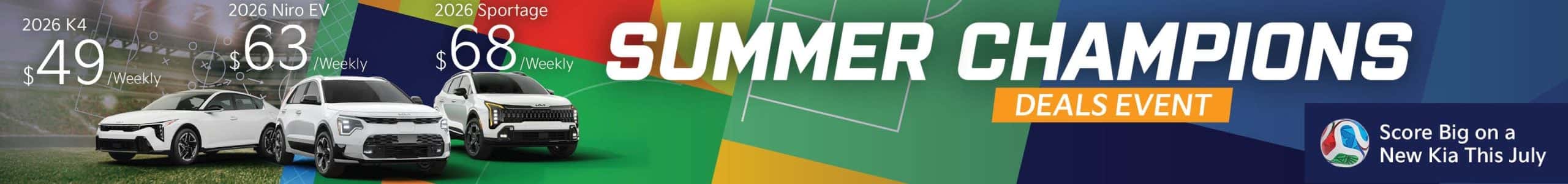Summer Champions Deals Event