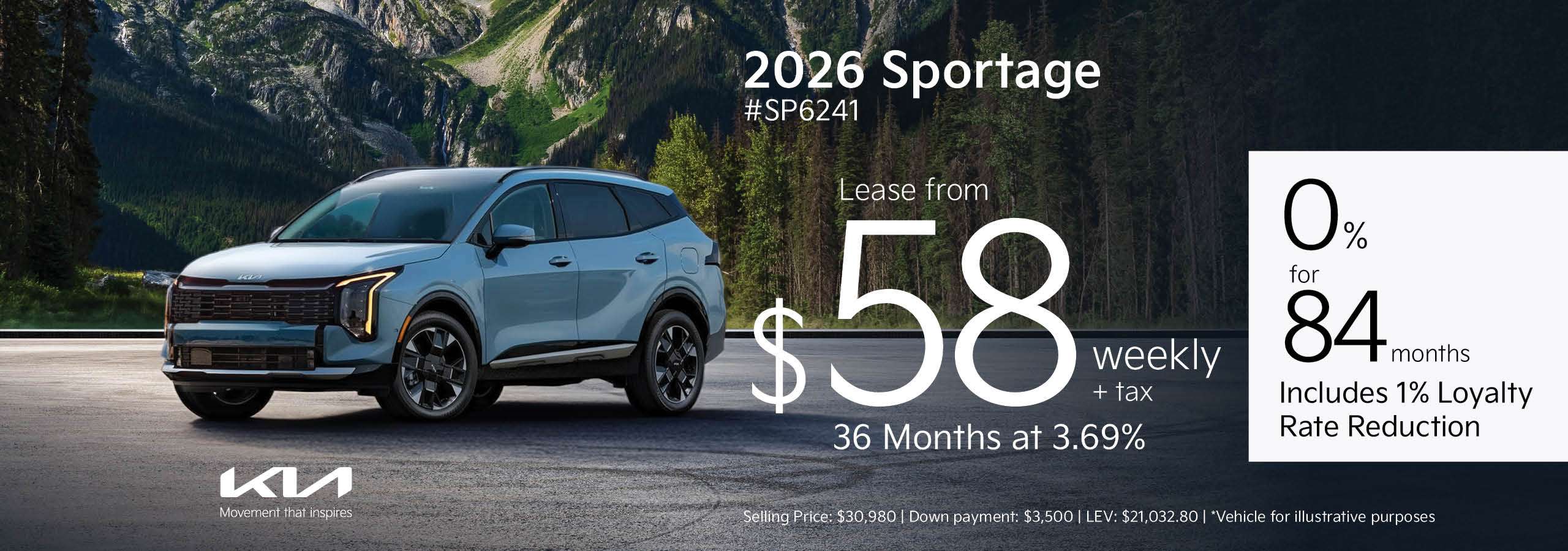 2026 Sportage