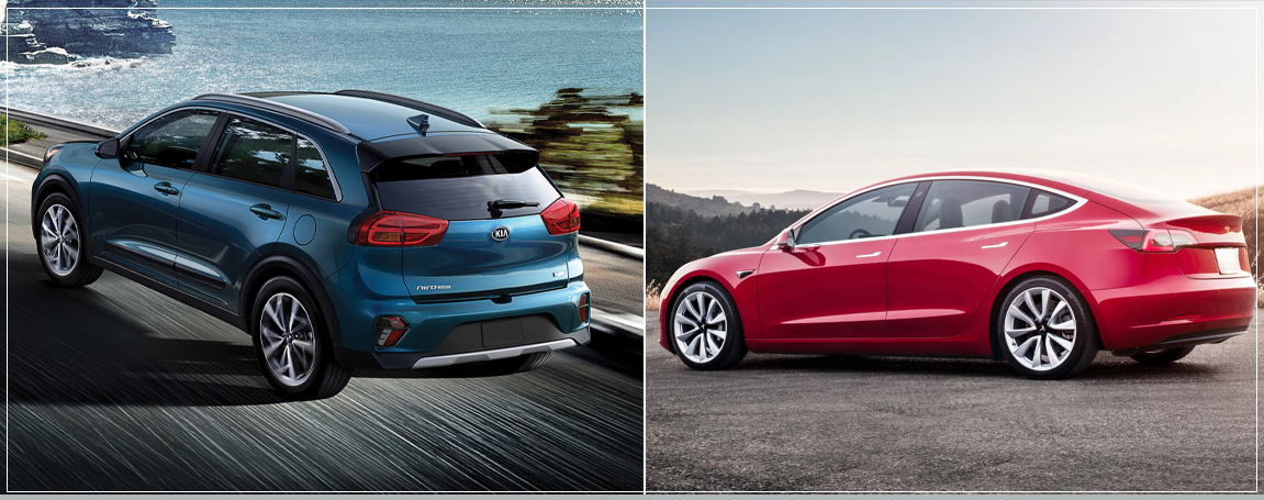 Kia Niro Ev Vs Tesla Model 3