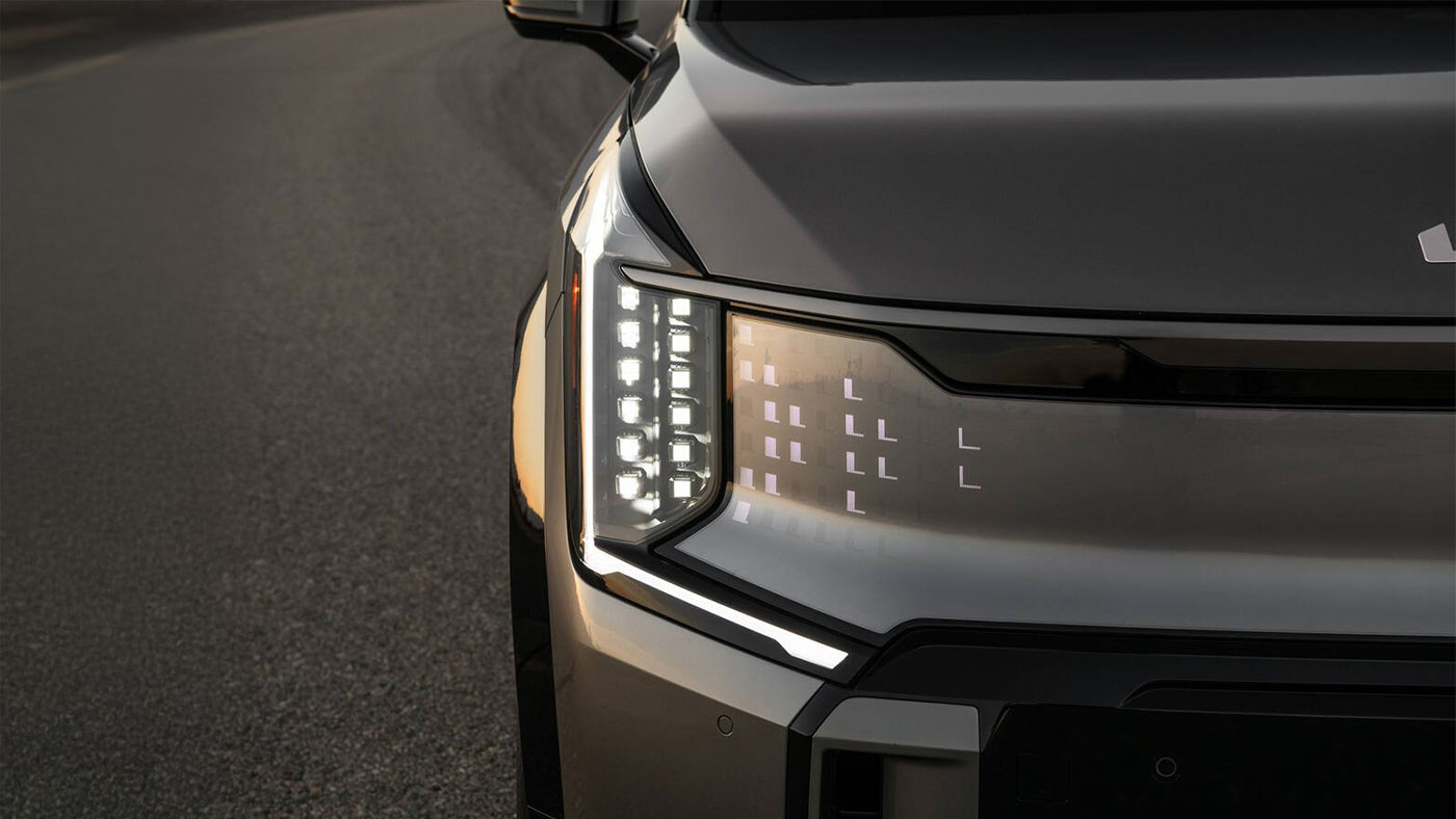 2026 EV9 GT Headlights