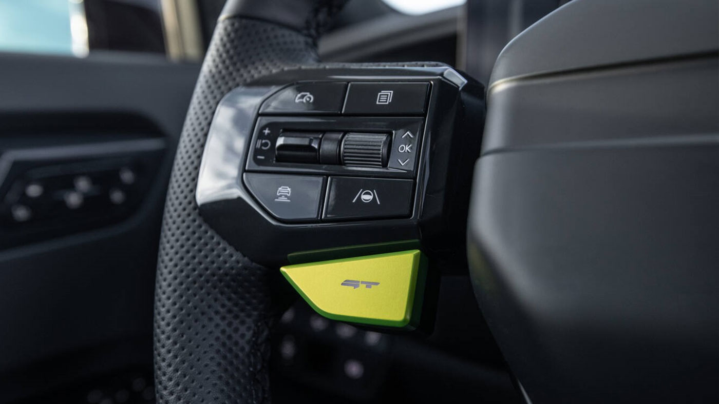 2026 Kia EV9 GT Steering Wheel Closer Look