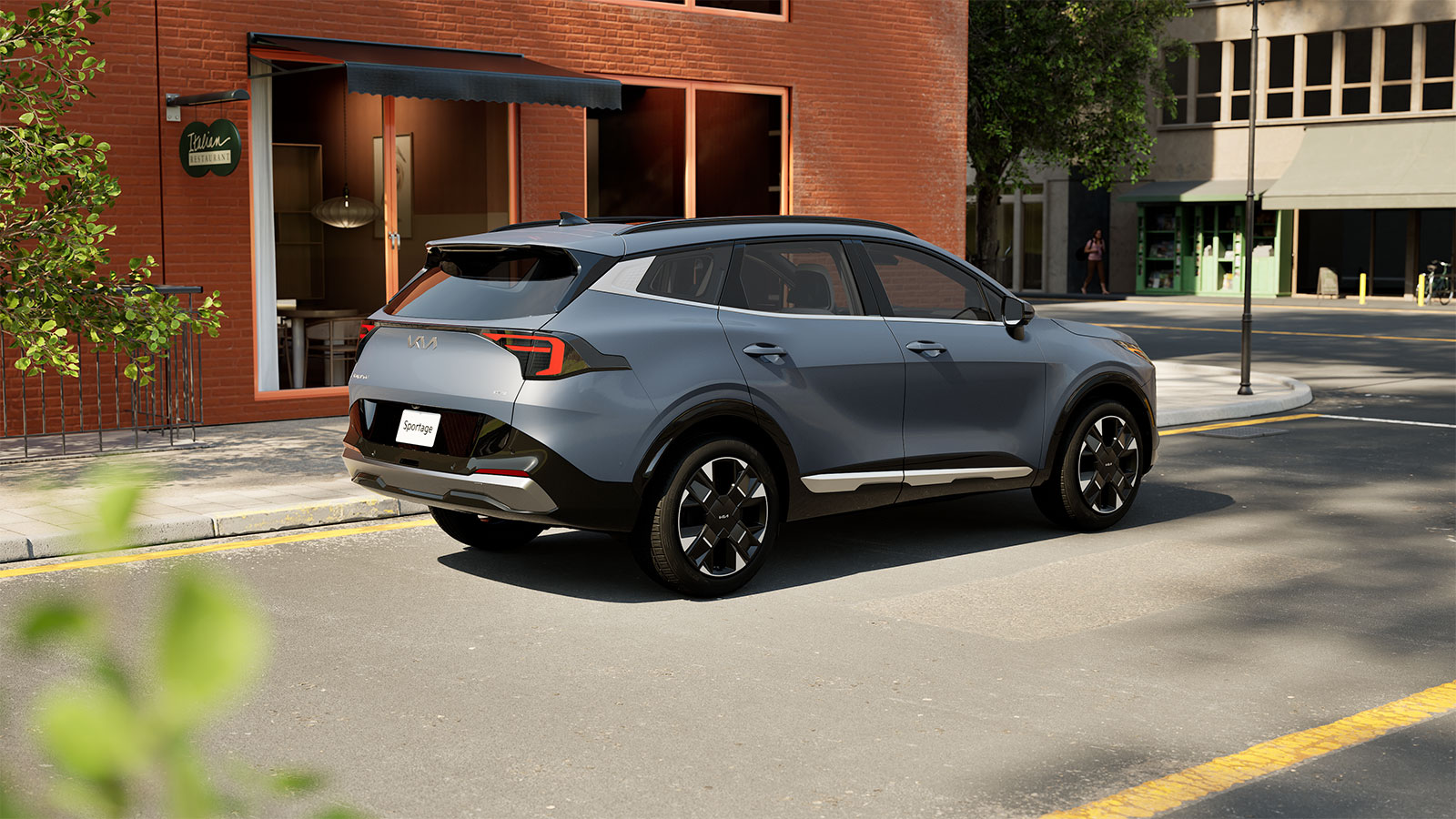 2026 Kia Sportage rear view 2
