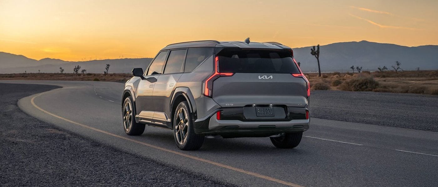 EV9 GT Exterior design shot.