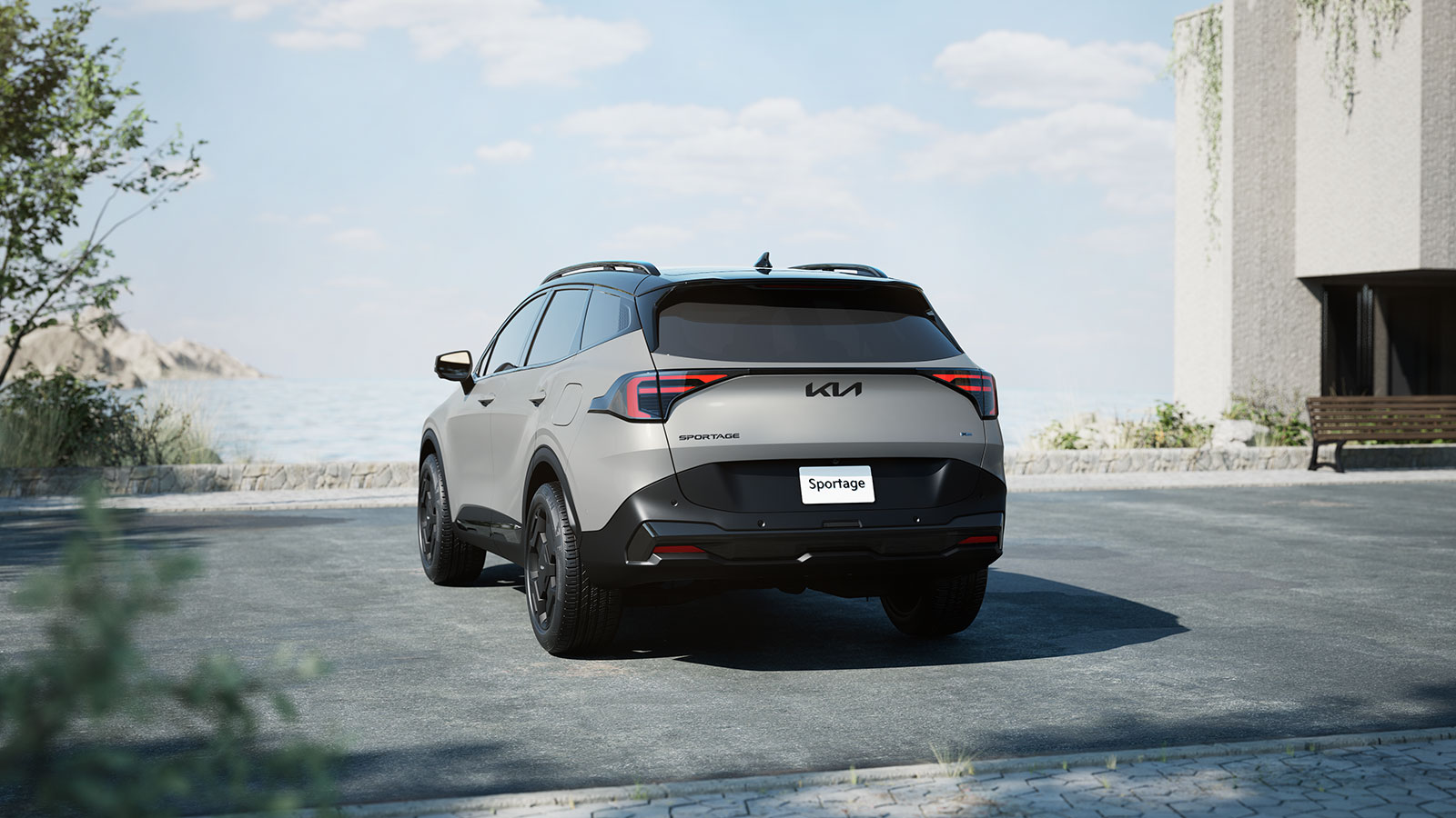 2026 Kia Sportage rear view