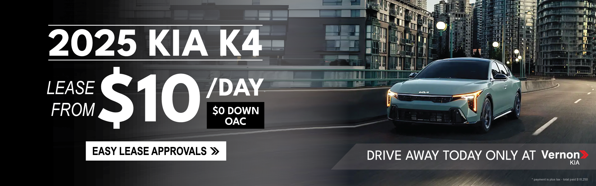 Lease From $10 a Day