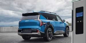 2025 Blue Kia EV9