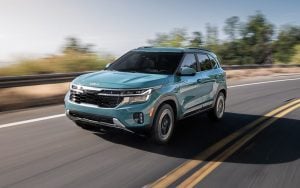 2026 Blue Kia Seltos