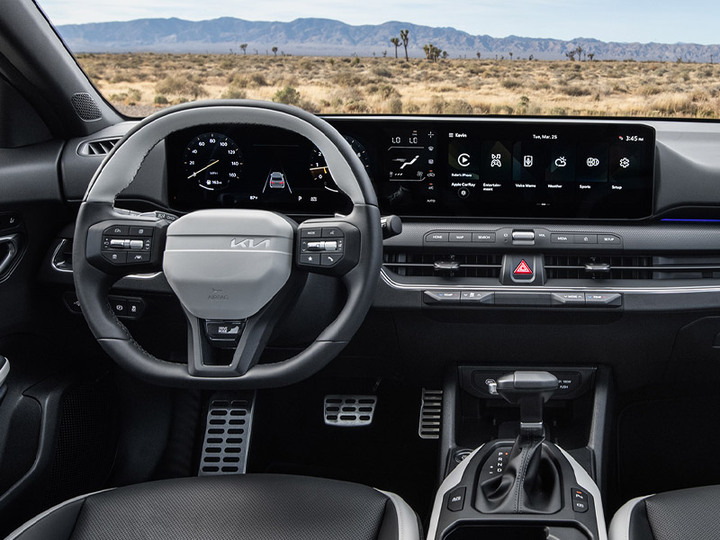 All-New 2026 Kia K4 Hatchback Compact Car Interior Comfort Features and Technology