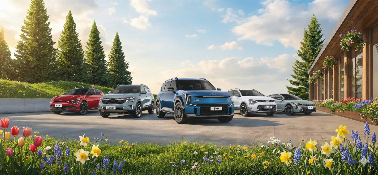 The current Kia lineup, from the K4 to the Telluride, ready to see in person at Scarboro Kia