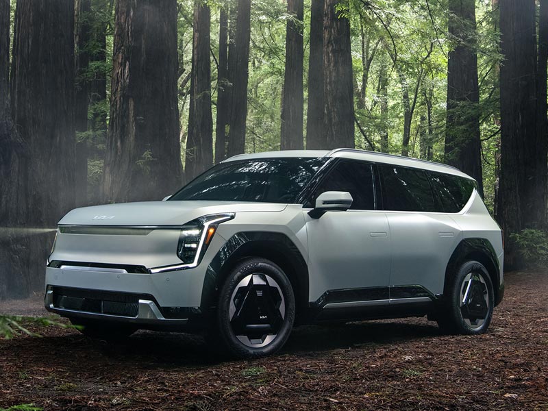 New 2026 Kia EV9 All-Electric Three-Row SUV Trim Levels and Models