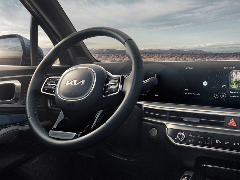 New 2026 Kia Sorento Plug-In Hybrid PHEV Midsize AWD SUV Interior Comfort Features and Technology
