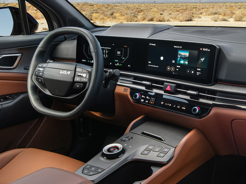 New 2026 Kia Sportage Plug-In Hybrid Compact Crossover SUV Interior Comfort Features and Technology