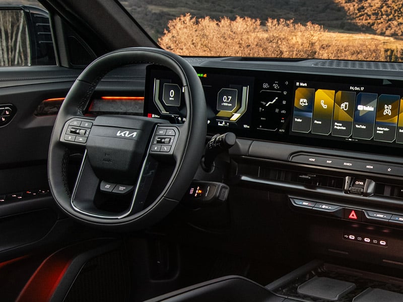 New 2027 Kia Telluride Midsize SUV Interior Comfort Features and Technology