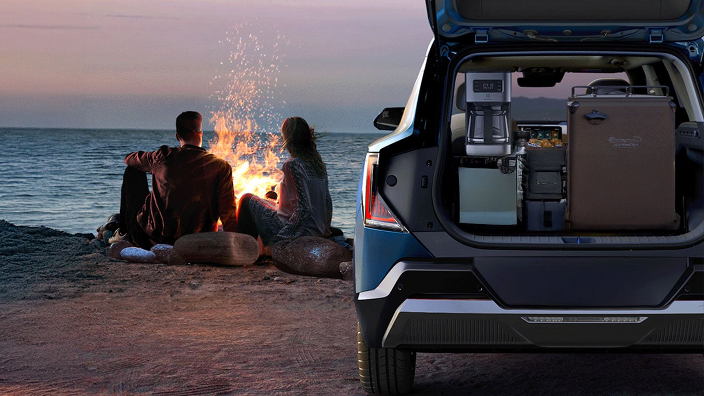 Kia EV5 cargo area