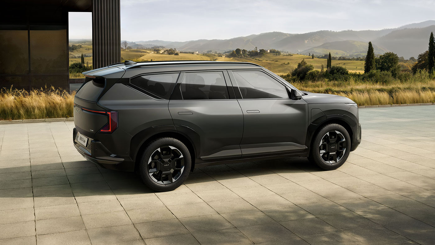 Kia EV5 grey side