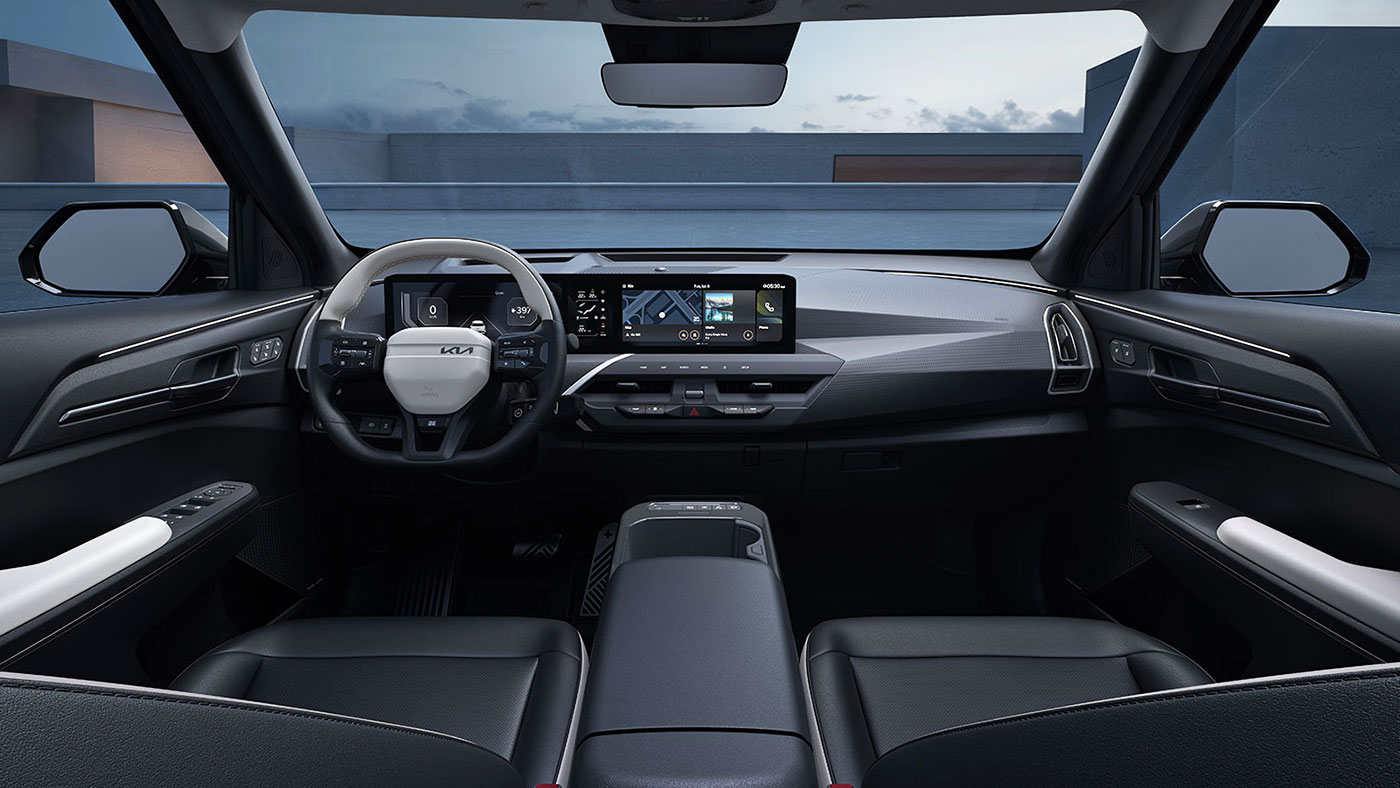 Kia EV5 interior display