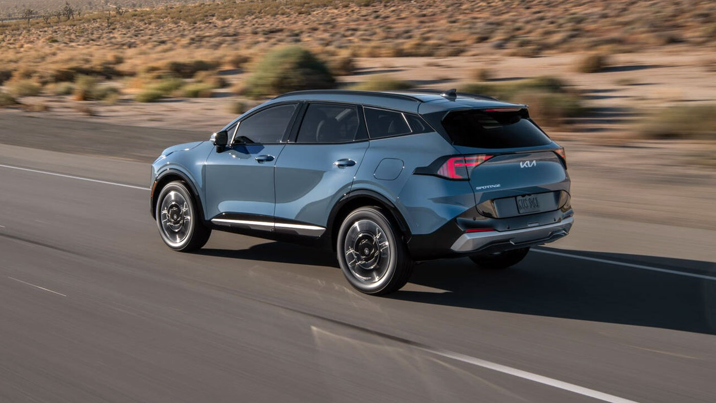 2026 Sportage PHEV Rear view