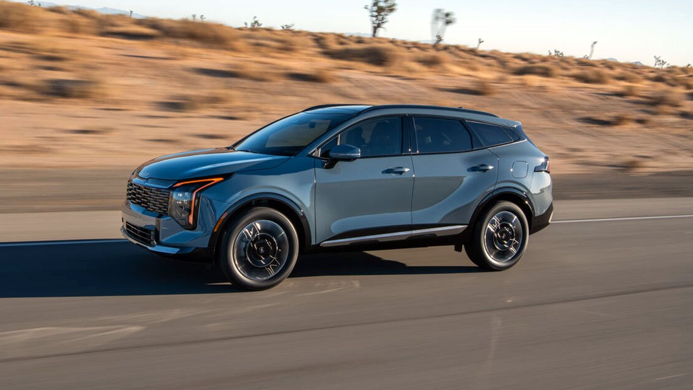 2026 Sportage PHEV Side View